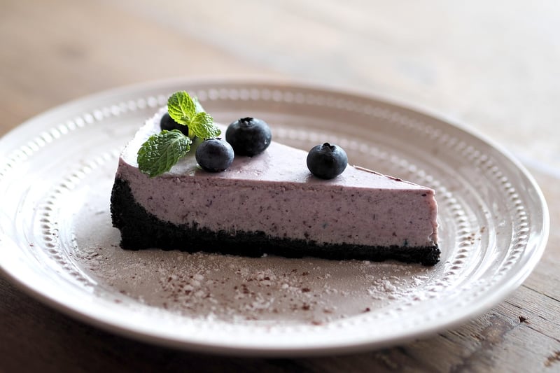 Blueberry Lavender Tart